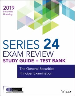 Wiley Series 24 Securities Licensing Exam Review 2019 + Test Bank - Wiley