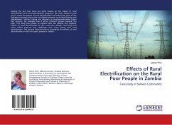 Effects of Rural Electrification on the Rural Poor People in Zambia