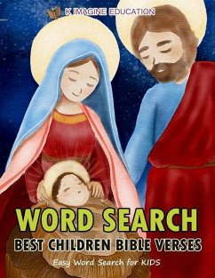 Word Search Best Children Bible Verses: Easy Word Search for Kids - Education, K. Imagine
