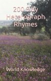 200 Silly Heterograph Rhymes