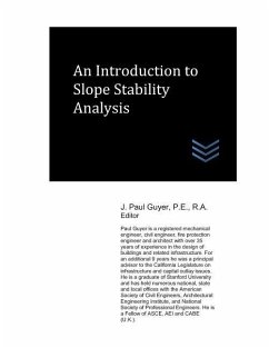 An Introduction to Slope Stability Analysis - Guyer, J. Paul