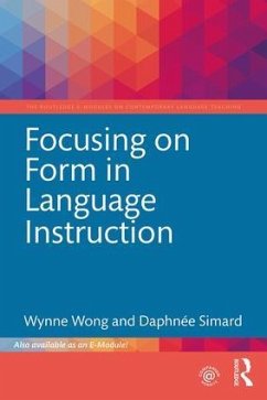 Focusing on Form in Language Instruction - Wong, Wynne; Simard, Daphnée