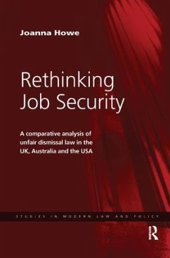 Rethinking Job Security - Howe, Joanna