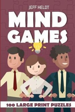 Mind Games: Slash Pack Puzzles - 100 Large Print Puzzles - Heldt, Jeff