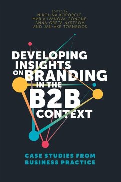 Developing Insights on Branding in the B2B Context (eBook, ePUB)