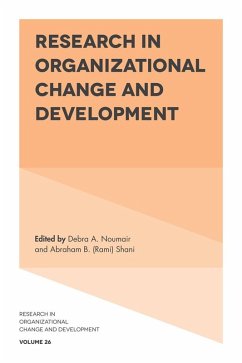 Research in Organizational Change and Development (eBook, PDF) Cover Research in Organizational Change and Development (eBook, PDF)
