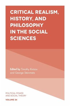 Cover Critical Realism, History, and Philosophy in the Social Sciences (eBook, PDF)