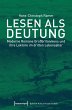 Lesen als Deutung (eBook, PDF) - Bild 1
