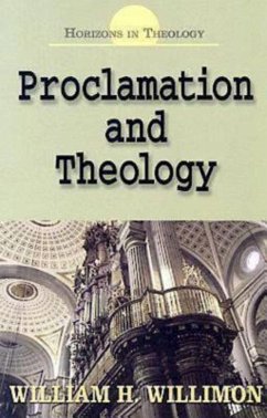 Cover Proclamation and Theology (eBook, ePUB)