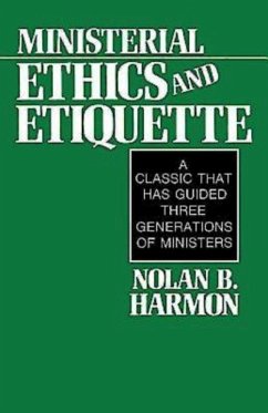 Ministerial Ethics and Etiquette (eBook, ePUB)