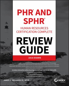 PHR and SPHR Professional in Human Resources Certification Complete Review Guide (eBook, PDF) - Galluzzo, James J.
