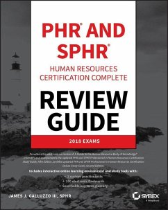 PHR and SPHR Professional in Human Resources Certification Complete Review Guide (eBook, PDF) - Galluzzo, James J.