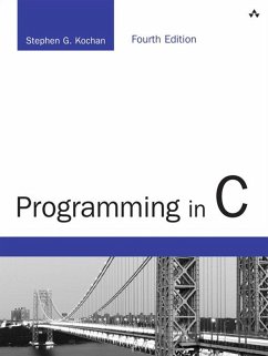 Programming in C (eBook, PDF) - Kochan, Stephen G.
