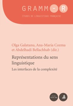Représentations du sens linguistique (eBook, ePUB)
