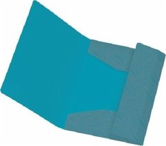 Cover WAX Mini-Sammelmappe - Motiv Türkise Blüten