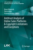 Antitrust Analysis of Online Sales Platforms & Copyright Limitations and Exceptions (eBook, PDF)