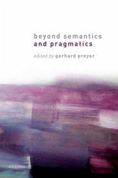 Cover Beyond Semantics and Pragmatics (eBook, ePUB)