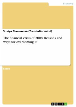 The financial crisis of 2008. Reasons and ways for overcoming it (eBook, PDF) - Stamenova (Translationmind), Silviya