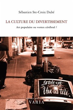 Cover La culture du divertissement (eBook, PDF)