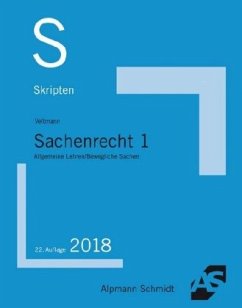 Allgemeine Lehren, Bewegliche Sachen / Sachenrecht 1 - Veltmann, Till