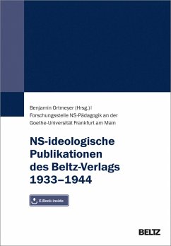 NS-ideologische Publikationen des Beltz-Verlags 1933-1944 (eBook, PDF)