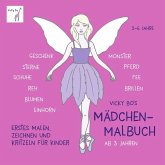 Mädchen-Malbuch ab 3 Jahre. Geschenk, Einhorn, Fee