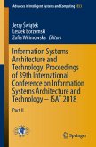 Information Systems Architecture and Technology: Proceedings of 39th International Conference on Information Systems Architecture and Technology – ISAT 2018 (eBook, PDF)