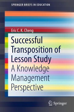 Successful Transposition of Lesson Study (eBook, PDF) - Cheng, Eric C. K.