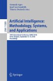 Artificial Intelligence: Methodology, Systems, and Applications (eBook, PDF)