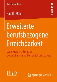 Erweiterte berufsbezogene Erreichbarkeit (eBook, PDF) - Maier, Natalie
