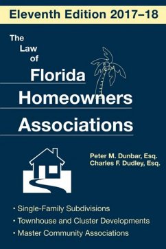 Cover Law of Florida Homeowners Association (eBook, ePUB)