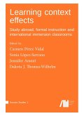 Learning context effects Learning context effects