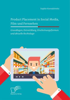 Product Placement in Social Media, Film und Fernsehen: Grundlagen, Entwicklung, Erscheinungsformen und aktuelle Rechtslage - Korsukéwitz, Sophie