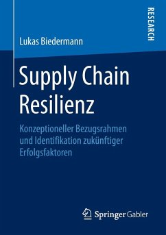 Cover Supply Chain Resilienz (eBook, PDF)