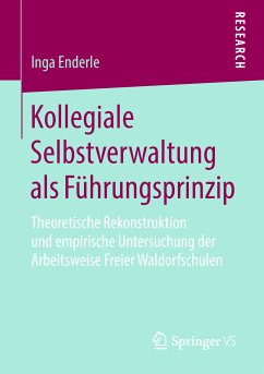 Kollegiale Selbstverwaltung als Führungsprinzip (eBook, PDF) - Enderle, Inga