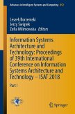 Information Systems Architecture and Technology: Proceedings of 39th International Conference on Information Systems Architecture and Technology - ISAT 2018 (eBook, PDF)