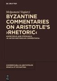 Byzantine Commentaries on Aristotle's ¿Rhetoric¿