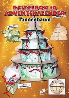 Bastelbox 3D - Tannenbaum Adventskalender - Veronika Aretz