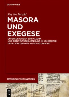 Masora und Exegese - Petzold, Kay Joe