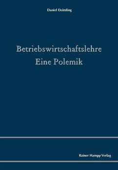Betriebswirtschaftslehre (eBook, PDF) - Deimling, Daniel