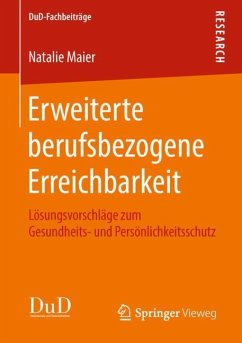 Erweiterte berufsbezogene Erreichbarkeit - Maier, Natalie