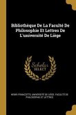 Bibliothèque De La Faculté De Philosophie Et Lettres De L'université De Liège