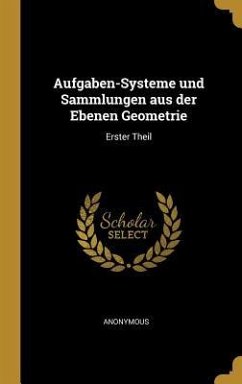 Aufgaben-Systeme Und Sammlungen Aus Der Ebenen Geometrie: Erster Theil