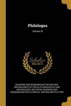 Philologus; Volume 43