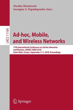 Ad-hoc, Mobile, and Wireless Networks (eBook, PDF)