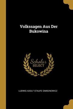 Volkssagen Aus Der Bukowina