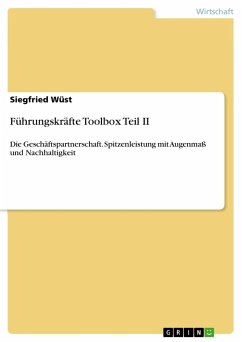 Führungskräfte Toolbox Teil II - Wüst, Siegfried