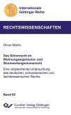 Das Stimmrecht im Wohnungseigentums- und Stockwerkeigentumsrecht (eBook, PDF)