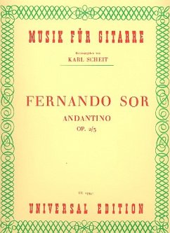 Cover Andantino op.2,3 für Gitarre