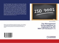 Top Management Encouragement in implementing ISO 9001:2015(Clause 5.1)